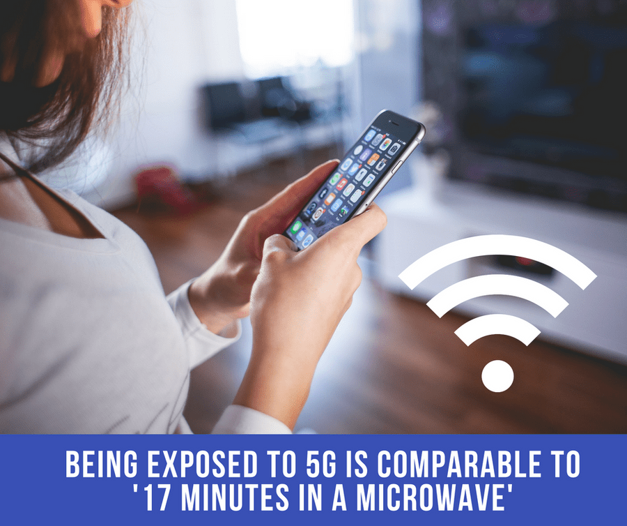 Being Exposed To 5G Is Comparable To ’17 Minutes In A Microwave’