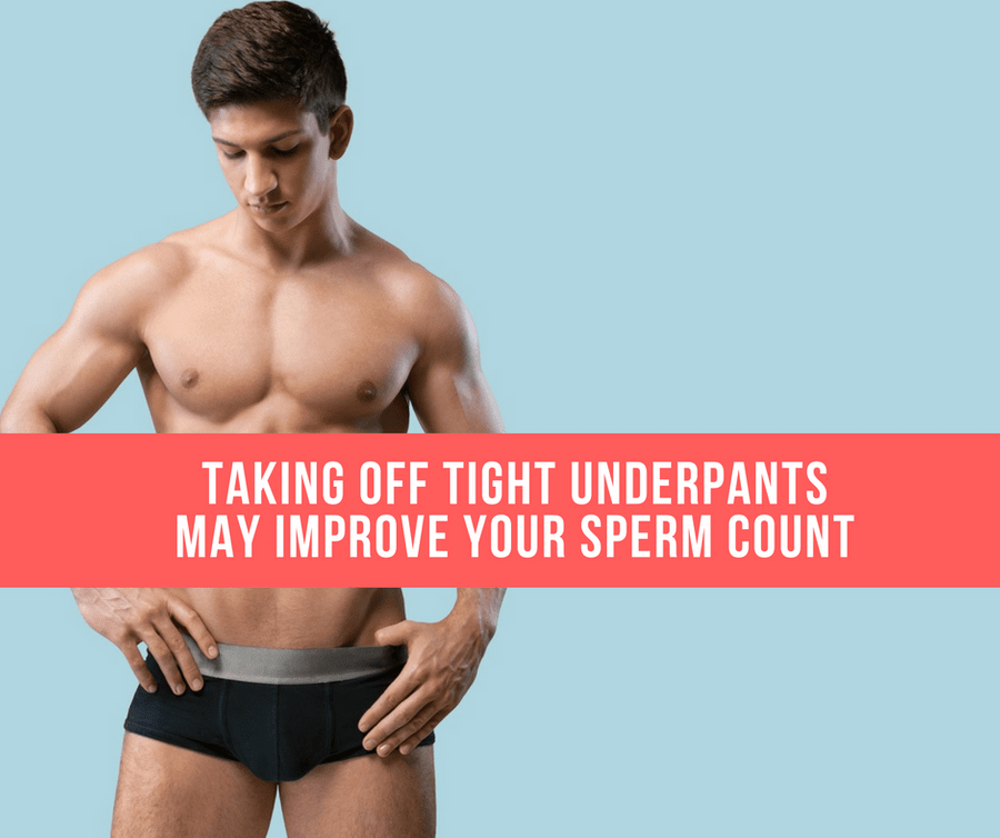 Taking Off Tight Underpants May Improve Your Sperm Count