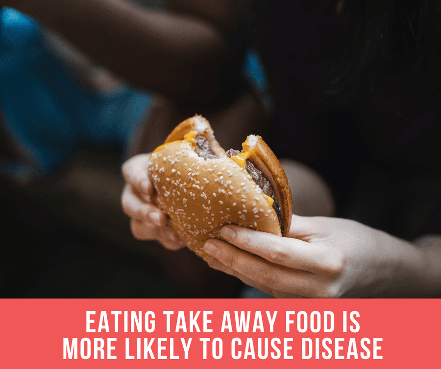 Eating Take Away Food Is More Likely To Cause Disease